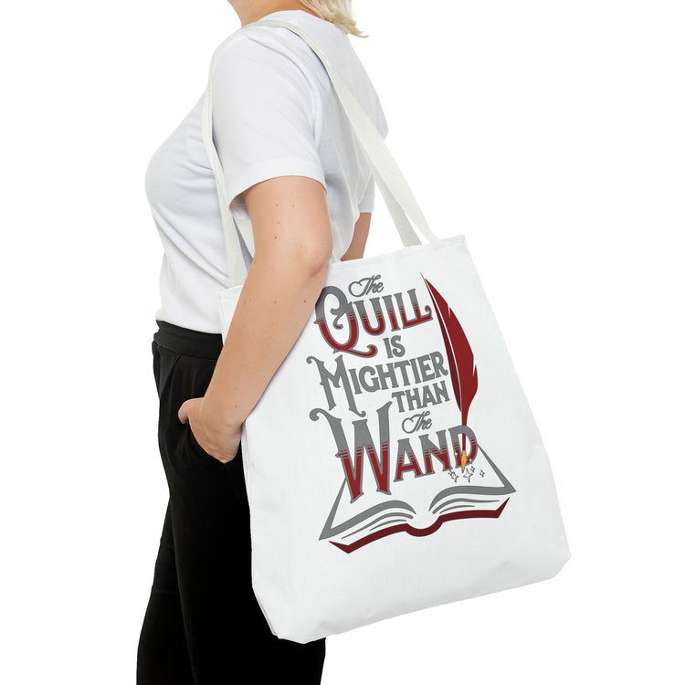 Quill Is Mightier Than The Wand Tote Bag - Fandom-Made