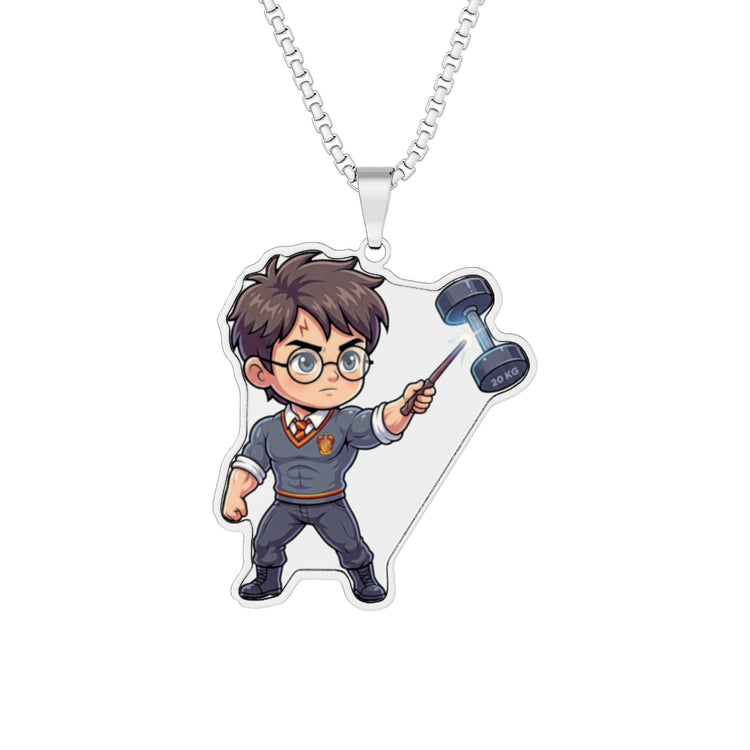 Workout Potter Pendant