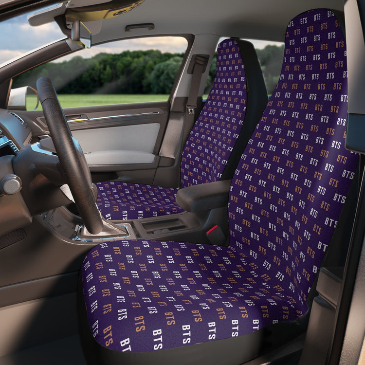 BTS Print Car Seat Covers
