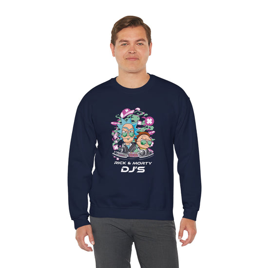 DJs Rick & Morty Unisex Sweatshirt - Fandom-Made