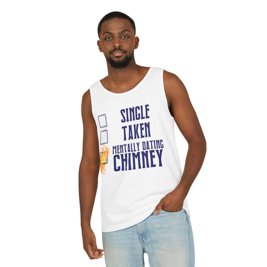 Mentally Dating Chimney Unisex Tank Top - Fandom-Made