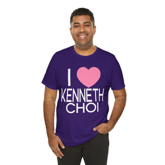 I Love Kenneth Choi Unisex T-Shirt - Fandom-Made