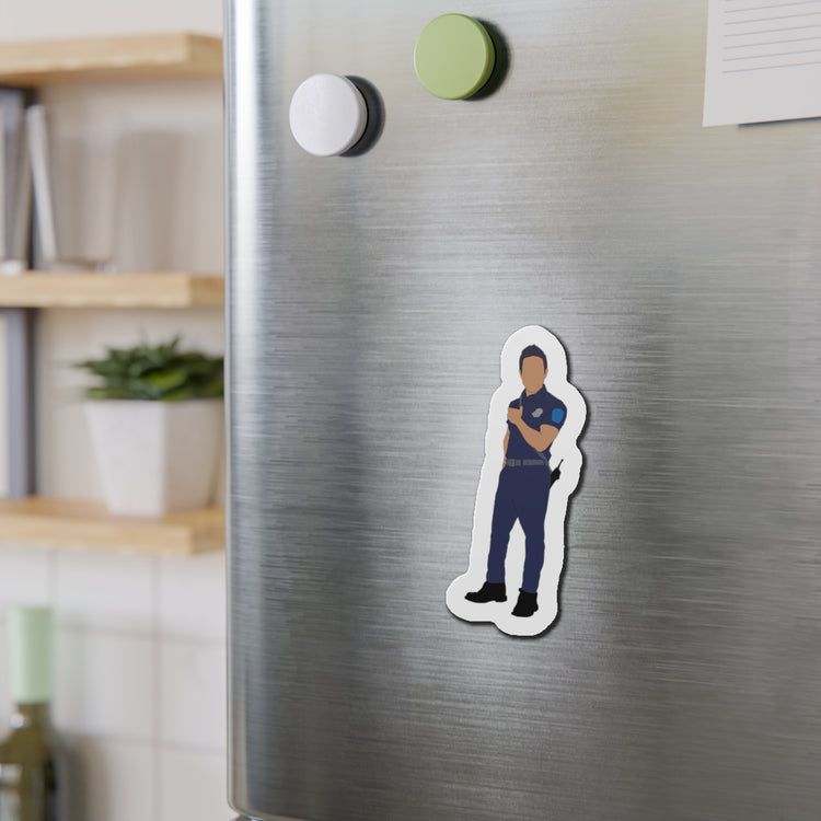 Chimney Han Die-Cut Magnet