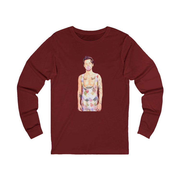 Harry Styles Bubblegum Unisex Long Sleeve Tee