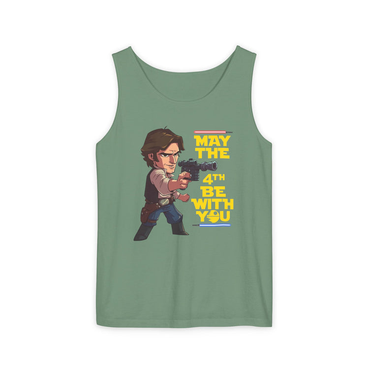 May The 4th Be With You Han Solo Tank Top