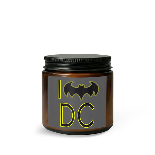 I Love DC Batman Edition Candle Set - Fandom-Made