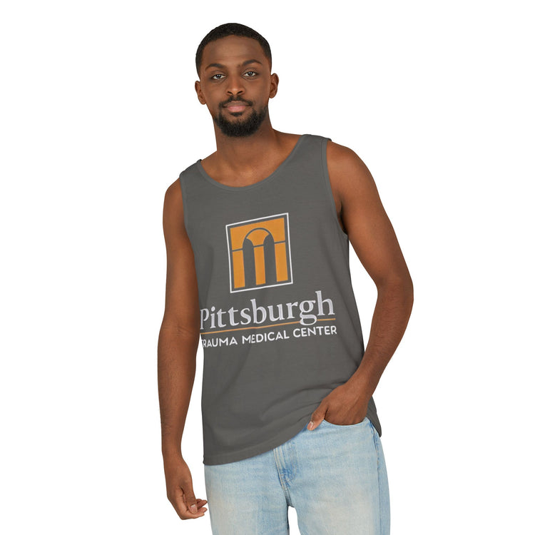 Pitt Trauma Unisex Garment-Dyed Tank Top - Fandom-Made