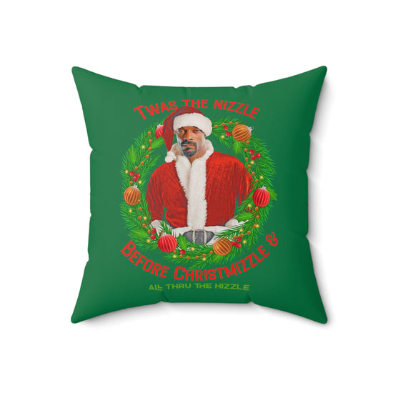 Snoop Dogg Christmas Square Pillow - Fandom-Made