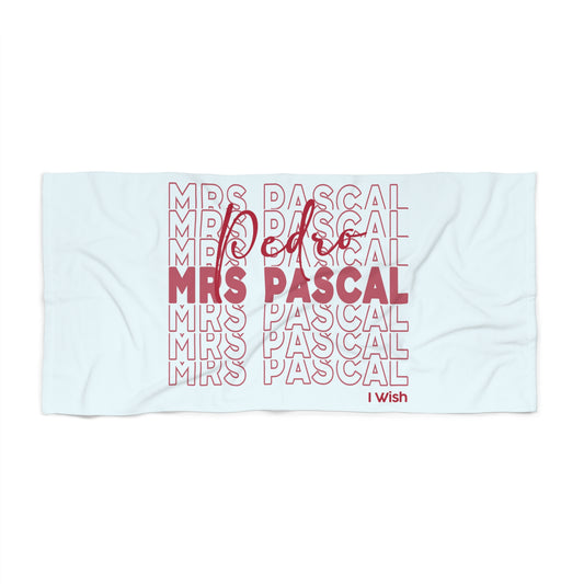 Mrs. Pascal Beach Towel