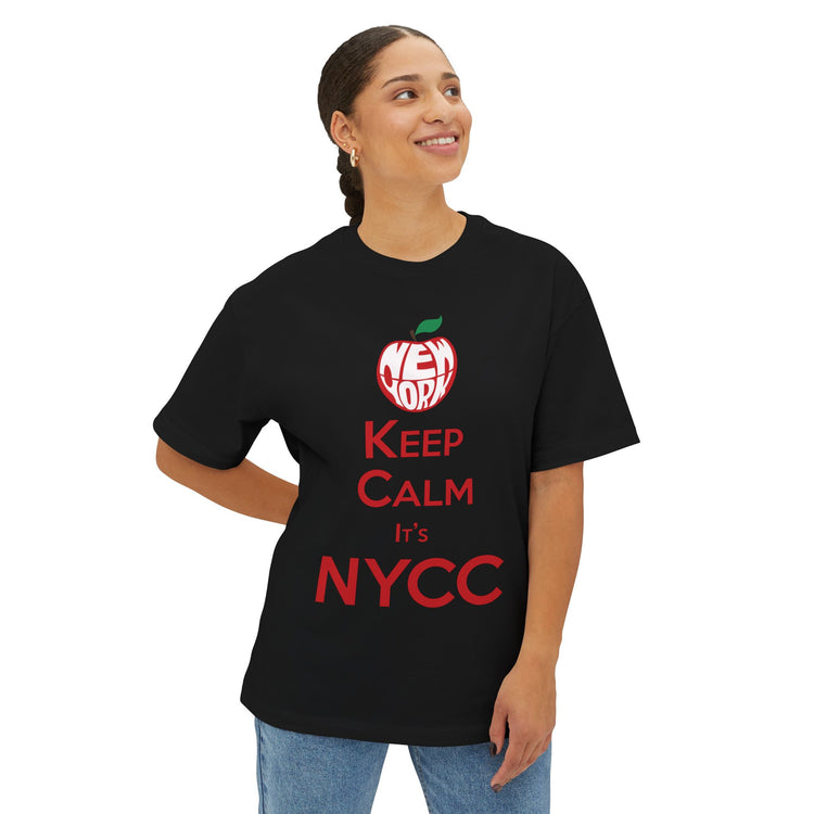 Keep Calm NYCC Unisex Oversized Boxy Tee