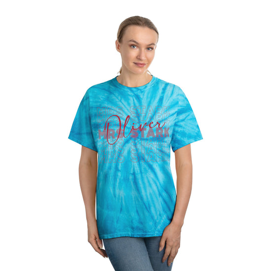 Mrs. Oliver Stark Tie-Dye Tee - Fandom-Made