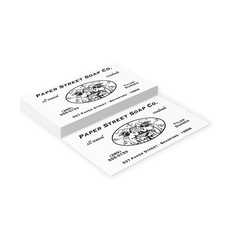 Paper Soap Business Cards - Fandom-Made
