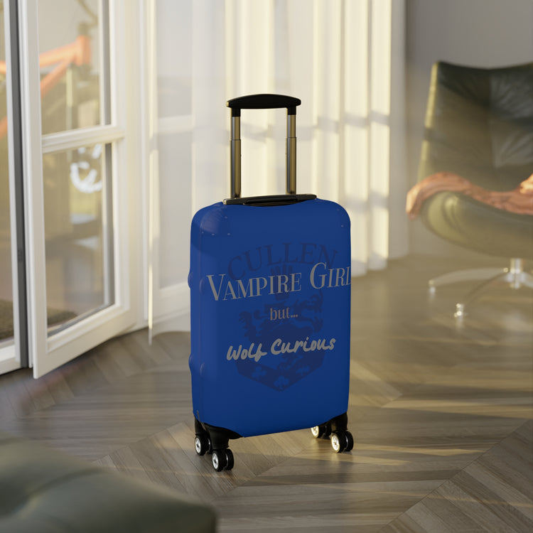 Vampire Girl But...Wolf Curious Luggage Cover