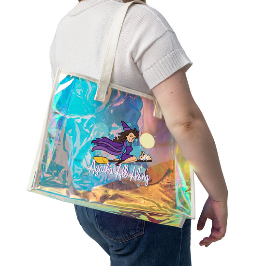 Agatha All Along Holographic Tote Bag - Fandom-Made