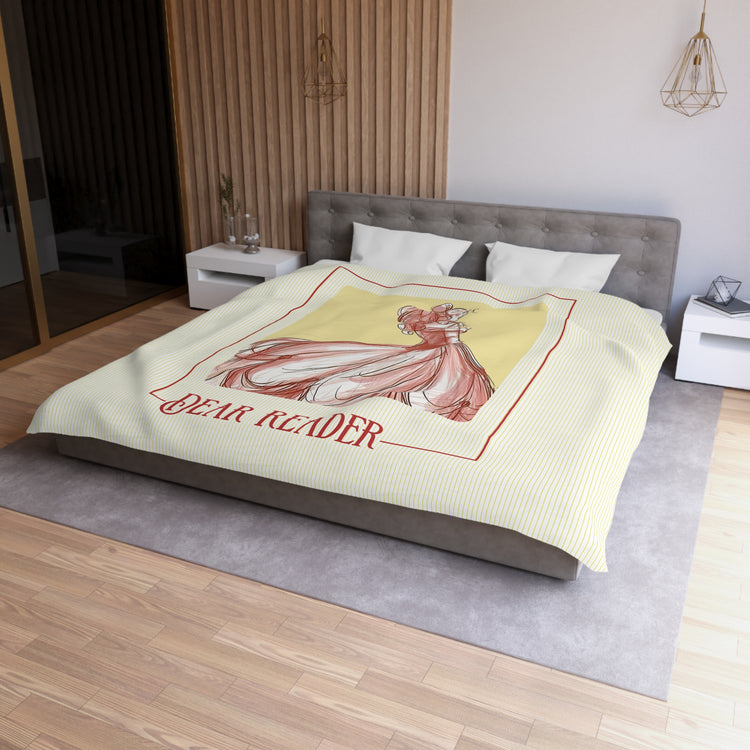 Dear Reader Duvet Cover