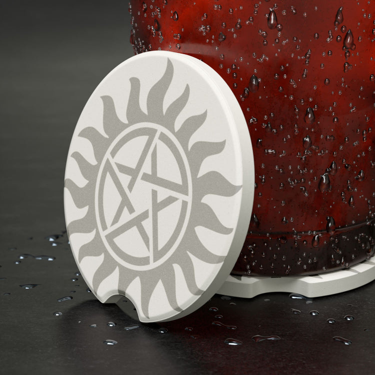 Anti-Possession Car Coaster - Fandom-Made