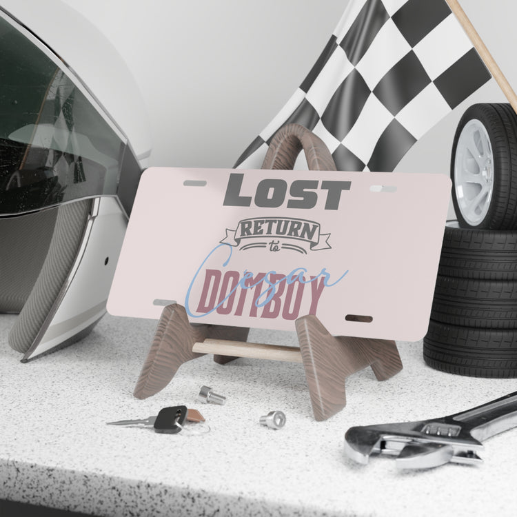 Lost Return To César Domboy Vanity Plate - Fandom-Made