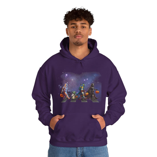 Galaxy Walking Unisex Hoodie - Fandom-Made
