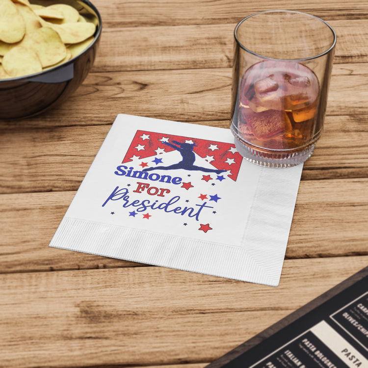 Simone For President Napkins