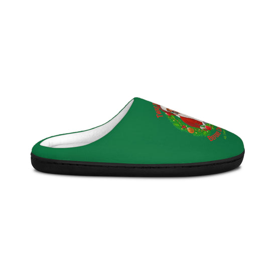 Snoop Dogg Christmas Men's Slippers - Fandom-Made