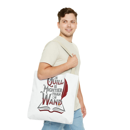 Quill Is Mightier Than The Wand Tote Bag - Fandom-Made