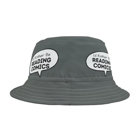 I'd Rather Be Reading Comics Bucket Hat - Fandom-Made