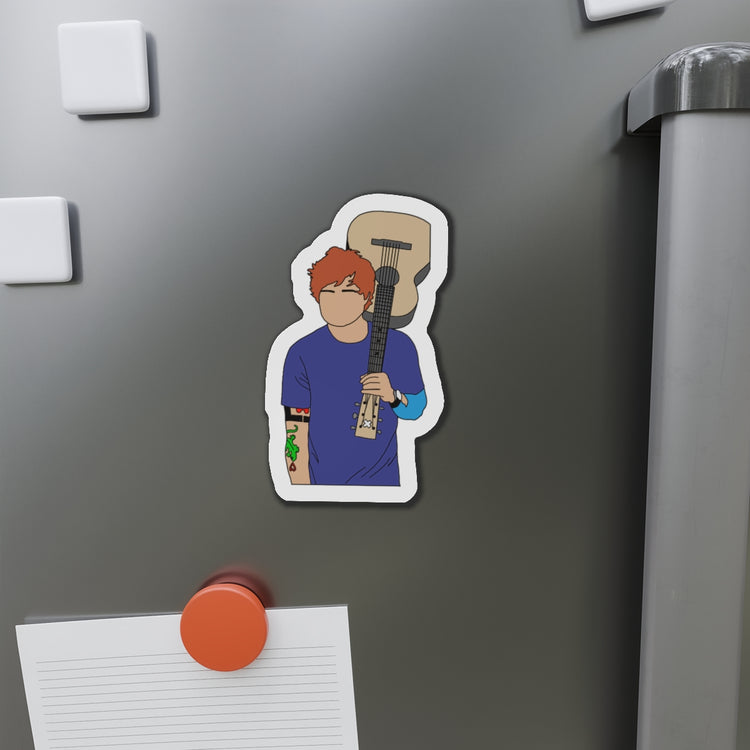 Ed Sheeran Die-Cut Magnet