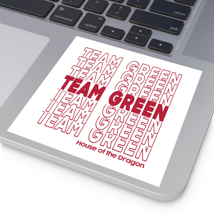 Team Green Square Sticker - Fandom-Made