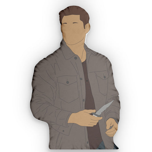 Dean Winchester-Shaped Pillow