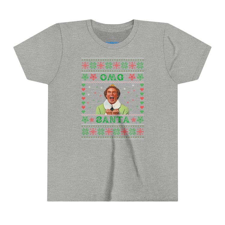 OMG Santa Youth Tee