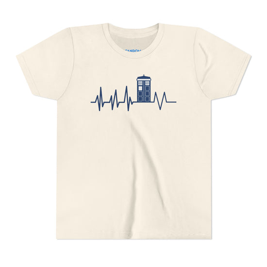 My Heart Beats For The Doctor Youth Tee - Fandom-Made