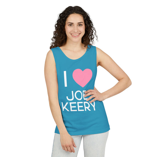 I Love Joe Keery Unisex Tank Top - Fandom-Made