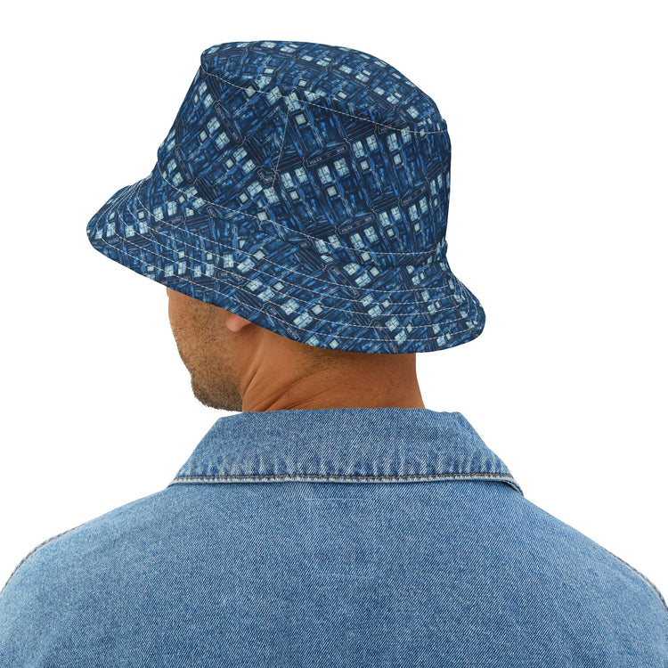 Tardis All-Over Print Bucket Hat - Fandom-Made