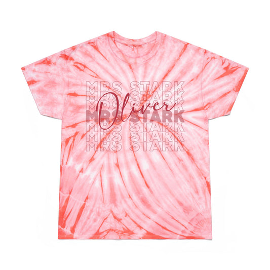 Mrs. Oliver Stark Tie-Dye Tee - Fandom-Made