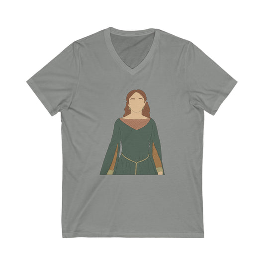 Queen Alicent V-Neck Tee - Fandom-Made