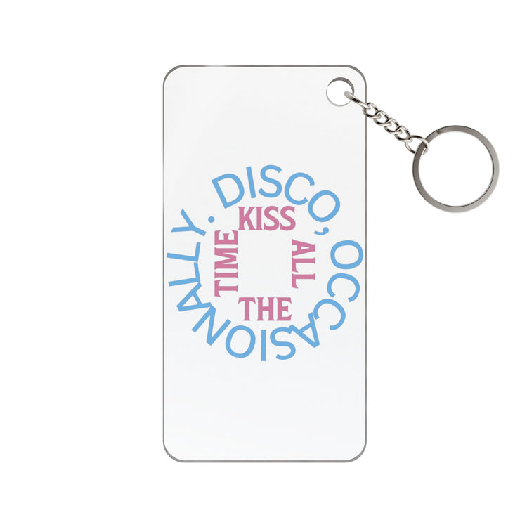 Kiss All The Time Keychain Charm - Fandom-Made