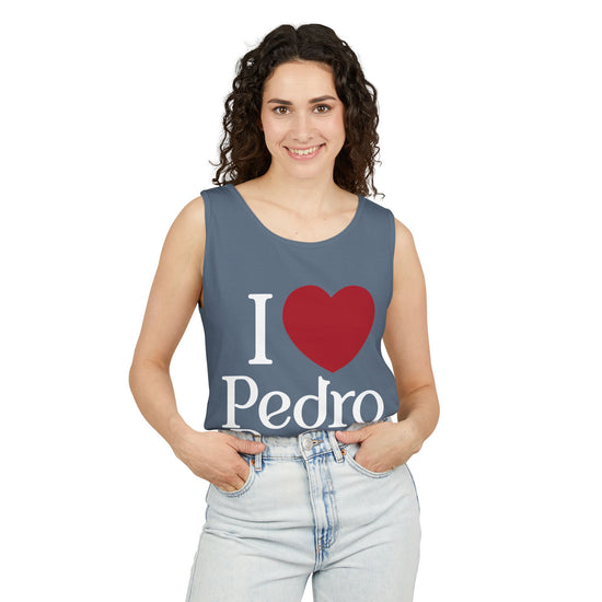 I Love Pedro Unisex Tank Top - Fandom-Made