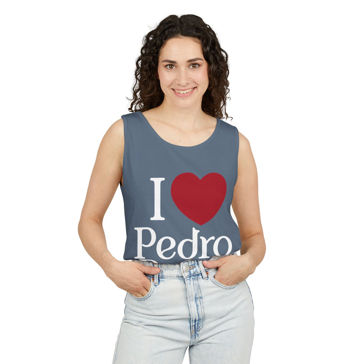 I Love Pedro Unisex Tank Top - Fandom-Made