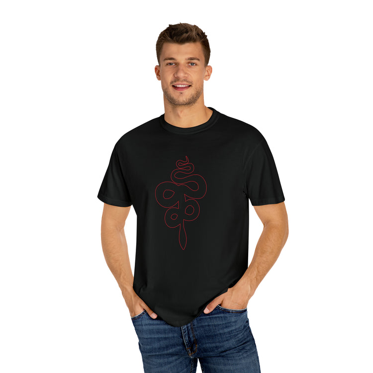 Crowley's Snake Unisex T-shirt - Fandom-Made