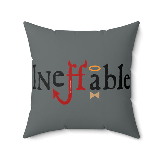 Ineffable Square Pillow - Fandom-Made