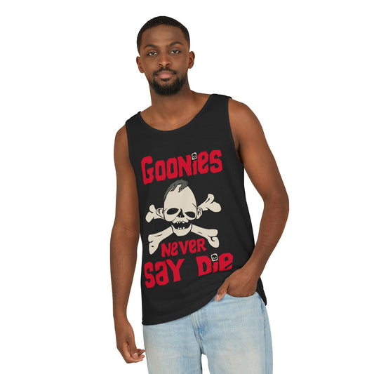 Never Say Die Unisex Tank Top - Fandom-Made