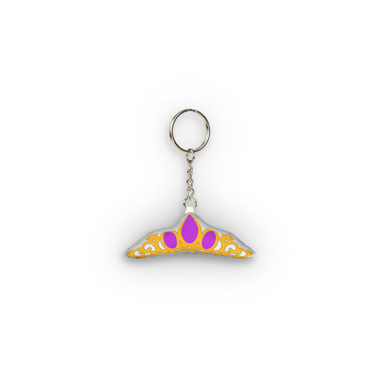 Rapunzel Crown Mini Plush Keychain - Fandom-Made