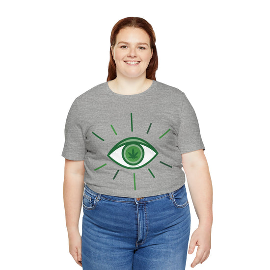 Pot Leaf Third Eye Unisex T-Shirt - Fandom-Made