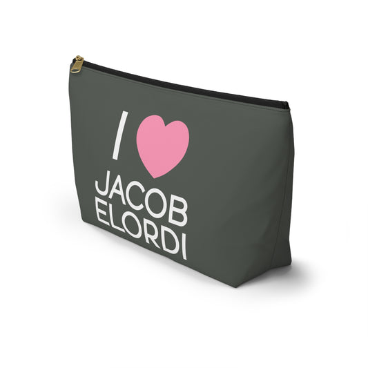 I Love Jacob Elordi Accessory Pouch - Fandom-Made