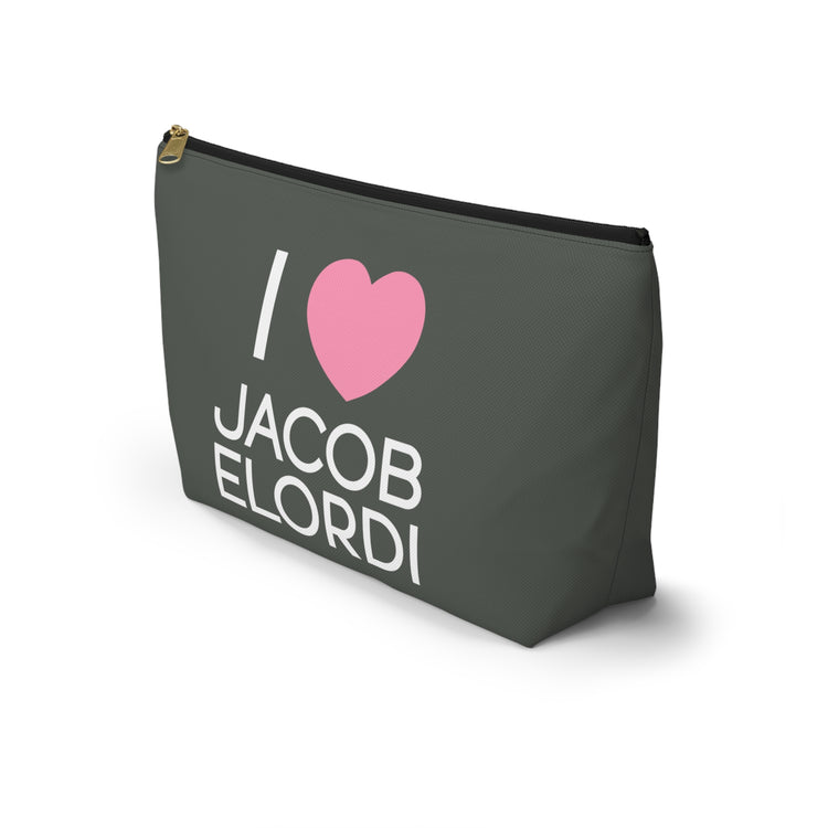 I Love Jacob Elordi Accessory Pouch - Fandom-Made