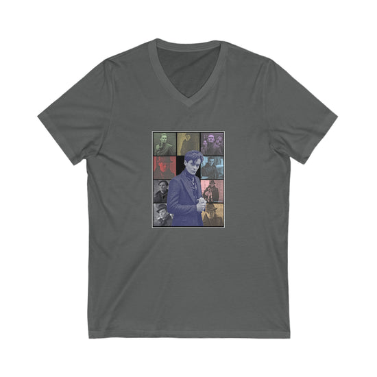 Kaz Brekker Eras Tour V-Neck Tee - Fandom-Made