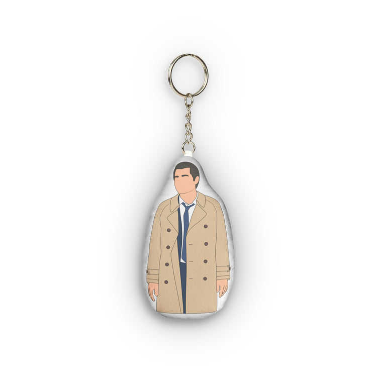 Castiel Mini Plush Keychain