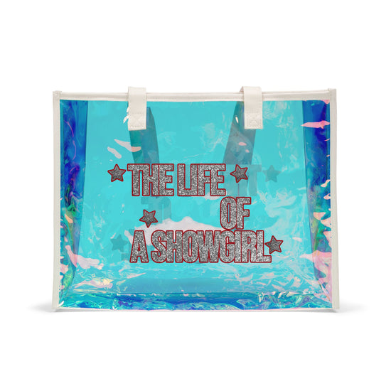 Showgirl Life Holographic Tote Bag - Fandom-Made