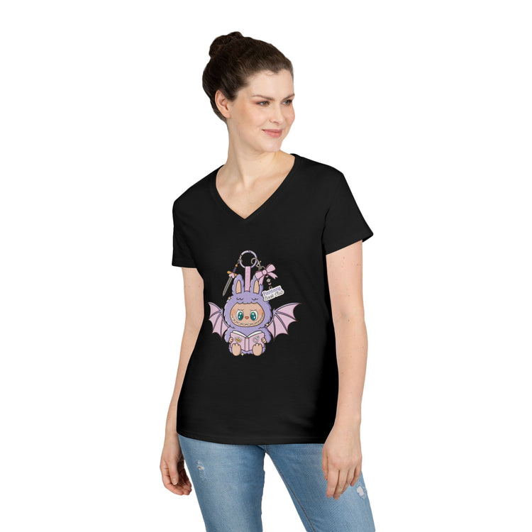 Fantasy Book Club Member Ladies' V-Neck Tee