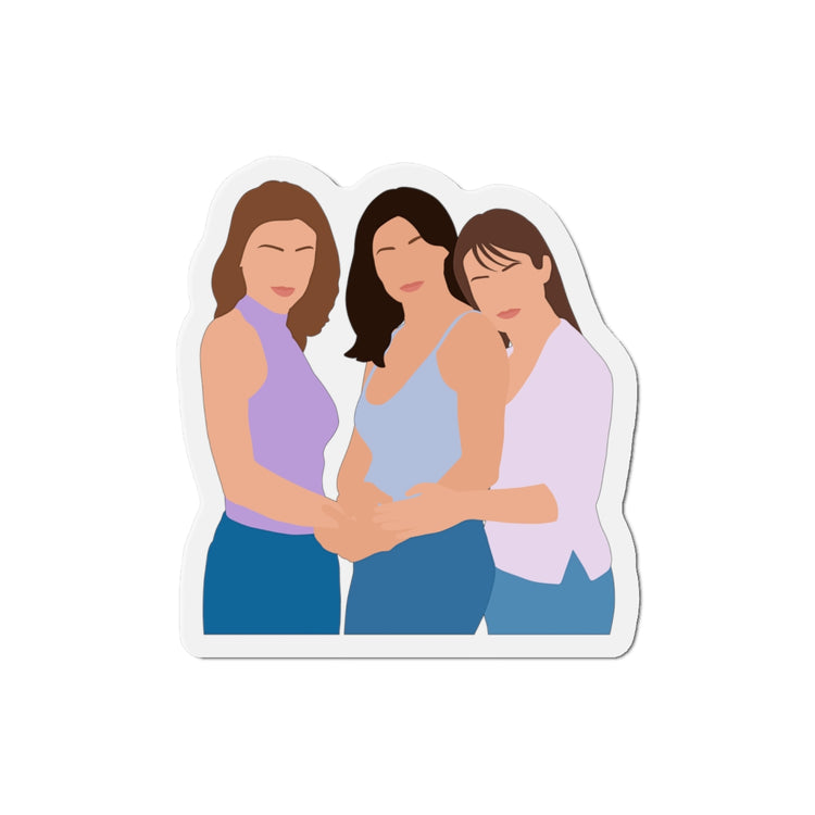 Charmed Trio Die-Cut Magnet